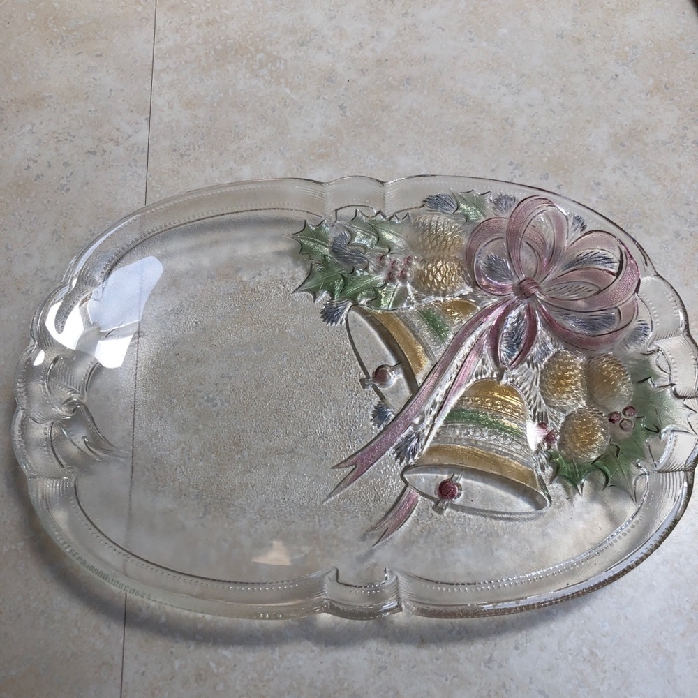 Mikasa  cookie dish 7”by 10”